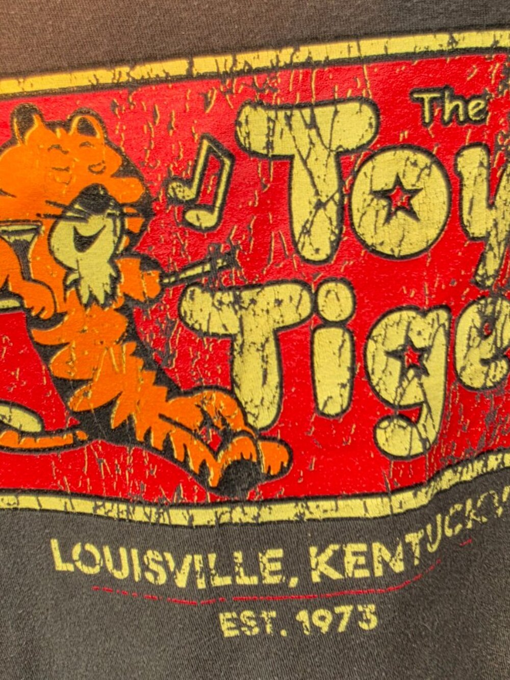 Vintage unisex adult Toy Tiger Louisville KY XXXL tee